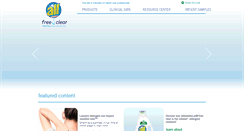 Desktop Screenshot of allfreeclearhcp.com